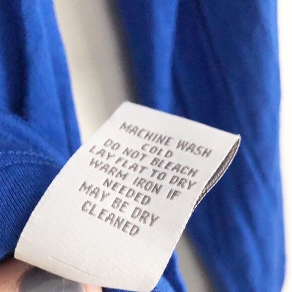 Soft Surroundings Timely Scoop Tunic Blue Small - Picture 6 of 6